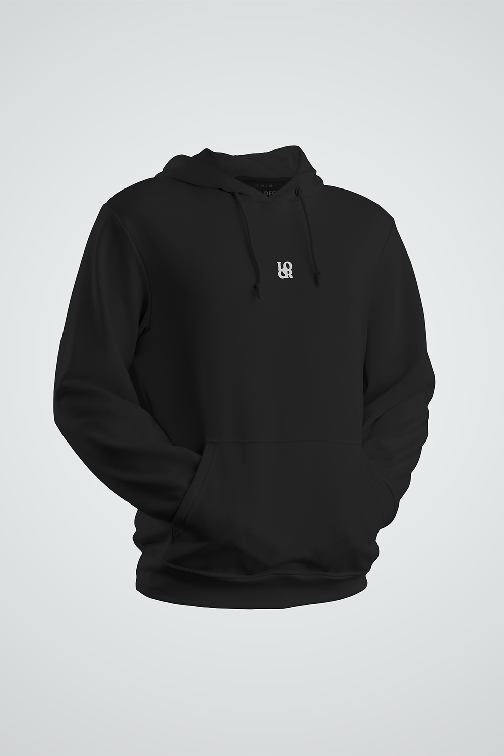 Lone Crowd Original Hoodie, Centre