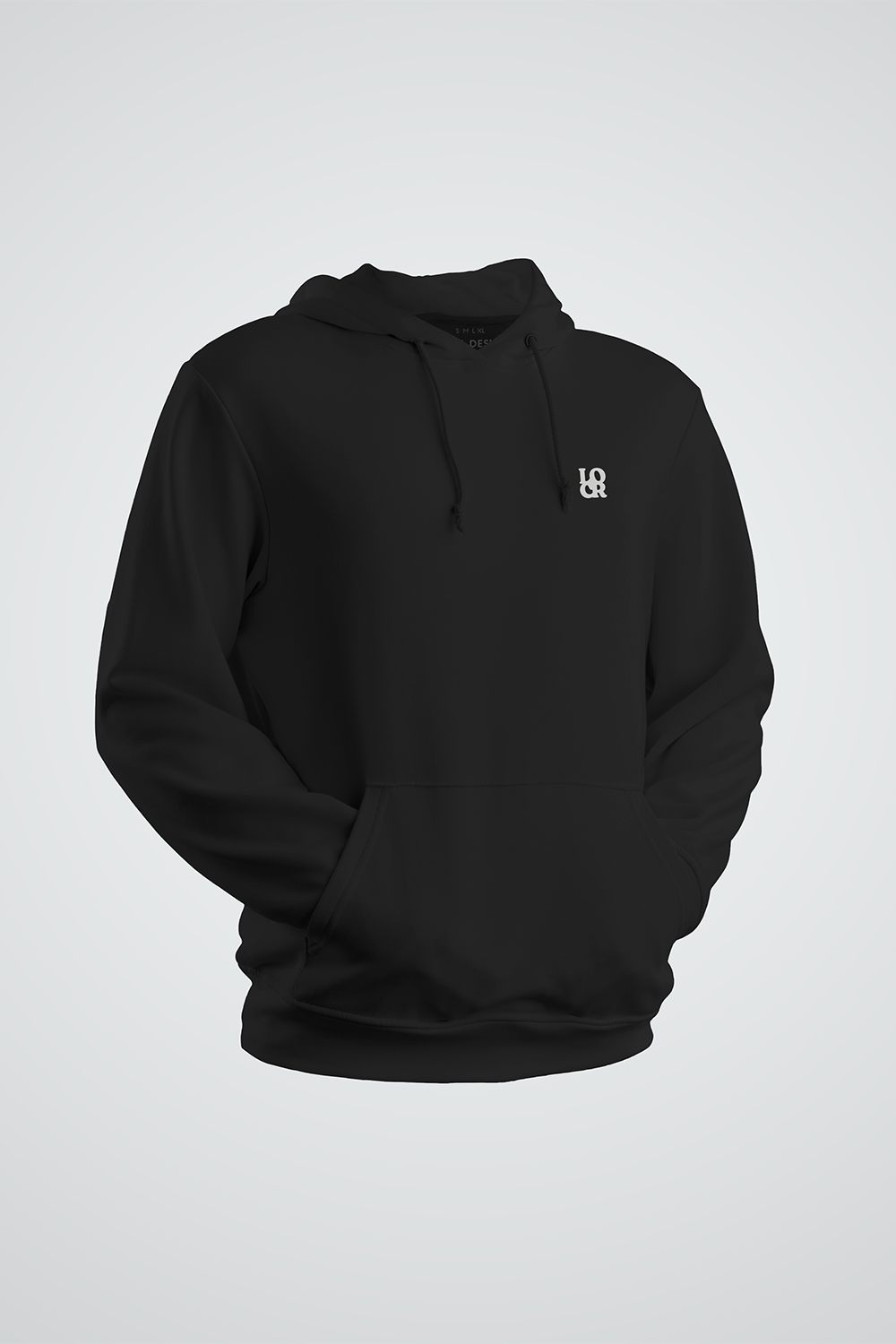 Lone Crowd Original Hoodie, Left